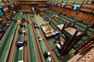 Parliament social distancing