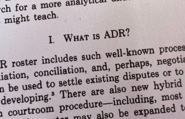 What is ADR