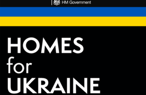 Homes for Ukraine logo